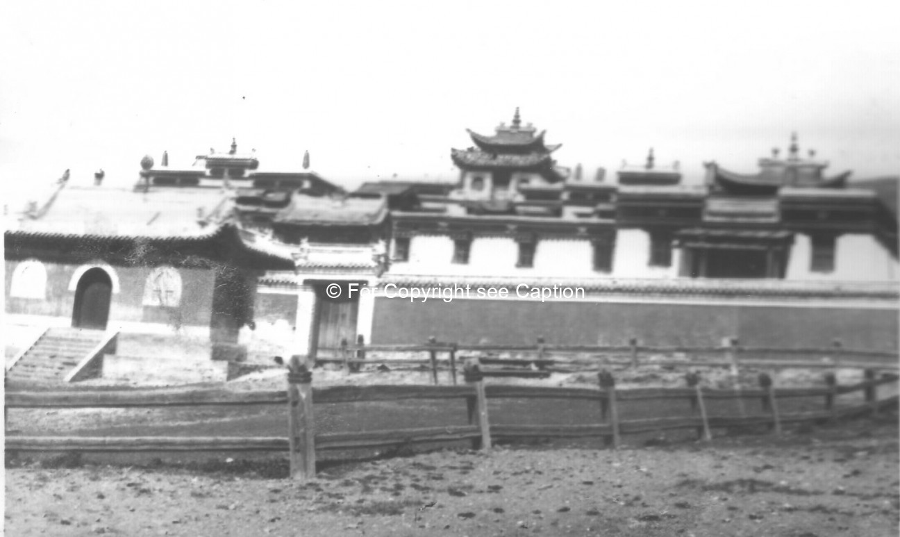 Entrance of the monastery. Film Archives K-23621
